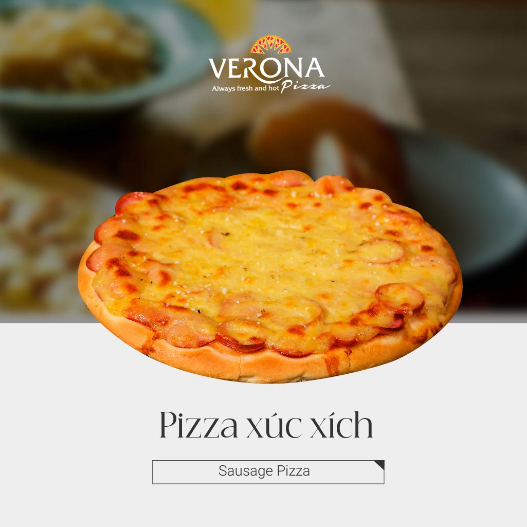 Pizza Xúc Xích - Hình ảnh 2