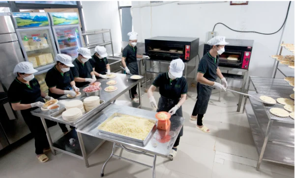 Xưởng sản xuất Verona Pizza