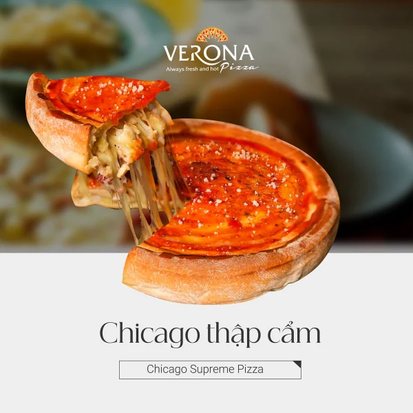 Pizza Chicago thập cẩm
