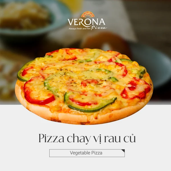 Pizza chay vị rau củ
